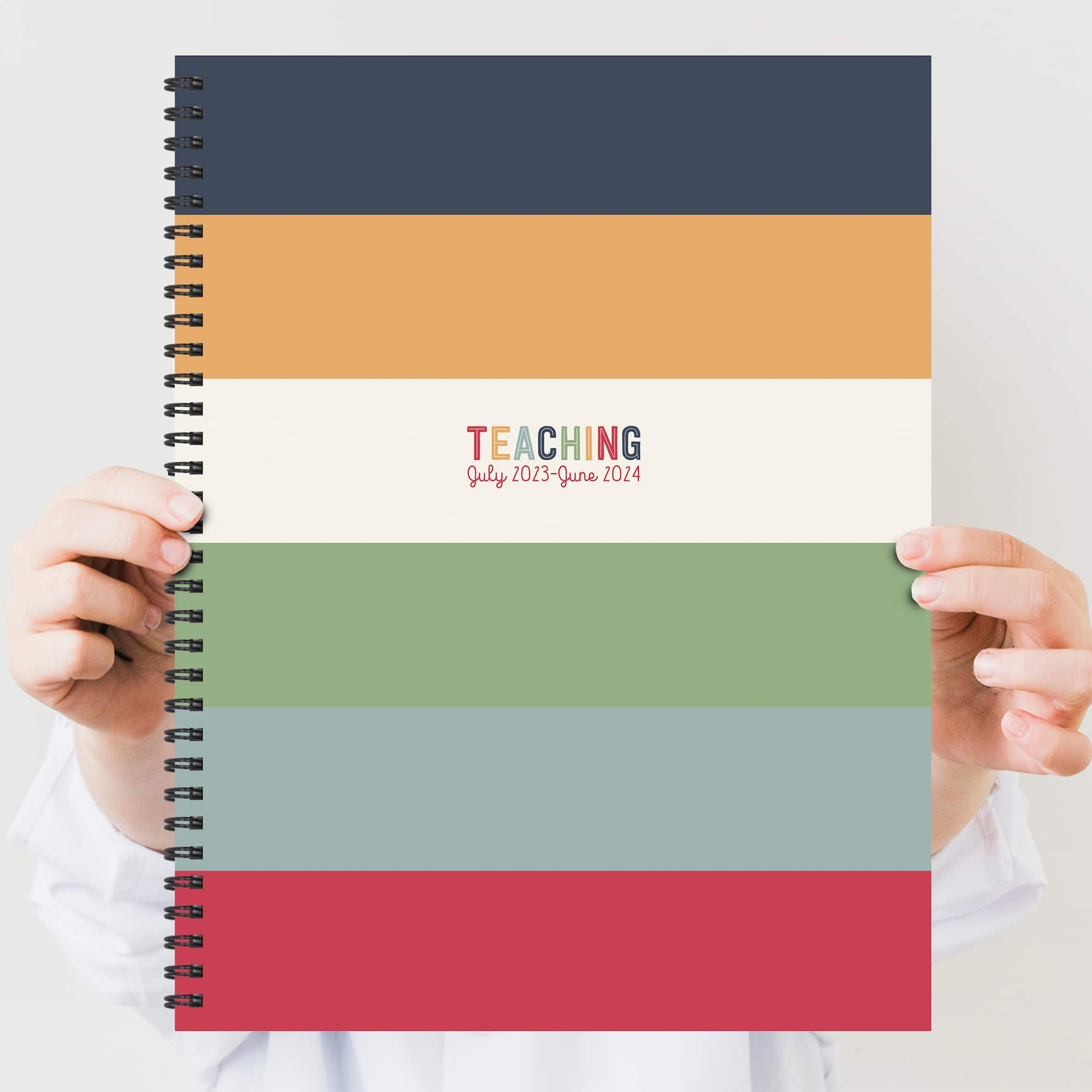 TF Publishing Striped Teacher Planner Lesson Plan Book
